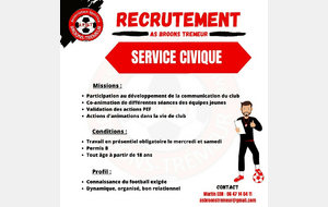 L'ASBT recrute un service civique