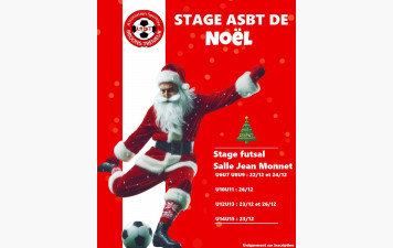 Stage futsal de Noël