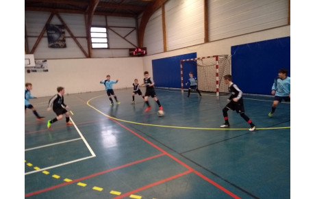 U13 : séance en salle