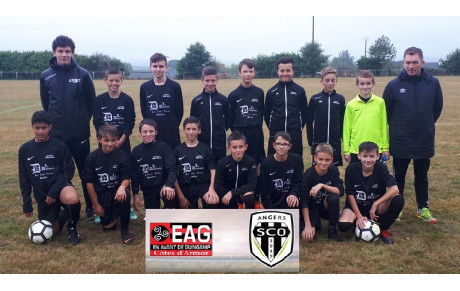 Les U14 ramasseurs de balles